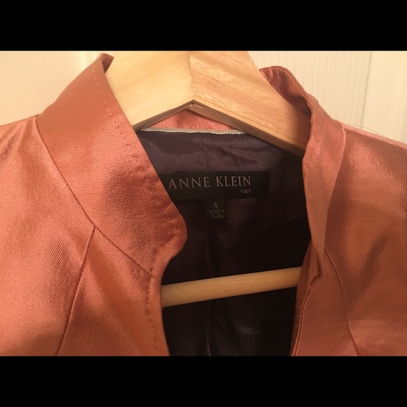 ANNE KLEIN Pink SUIT Sz 4 - Picture 7 of 8